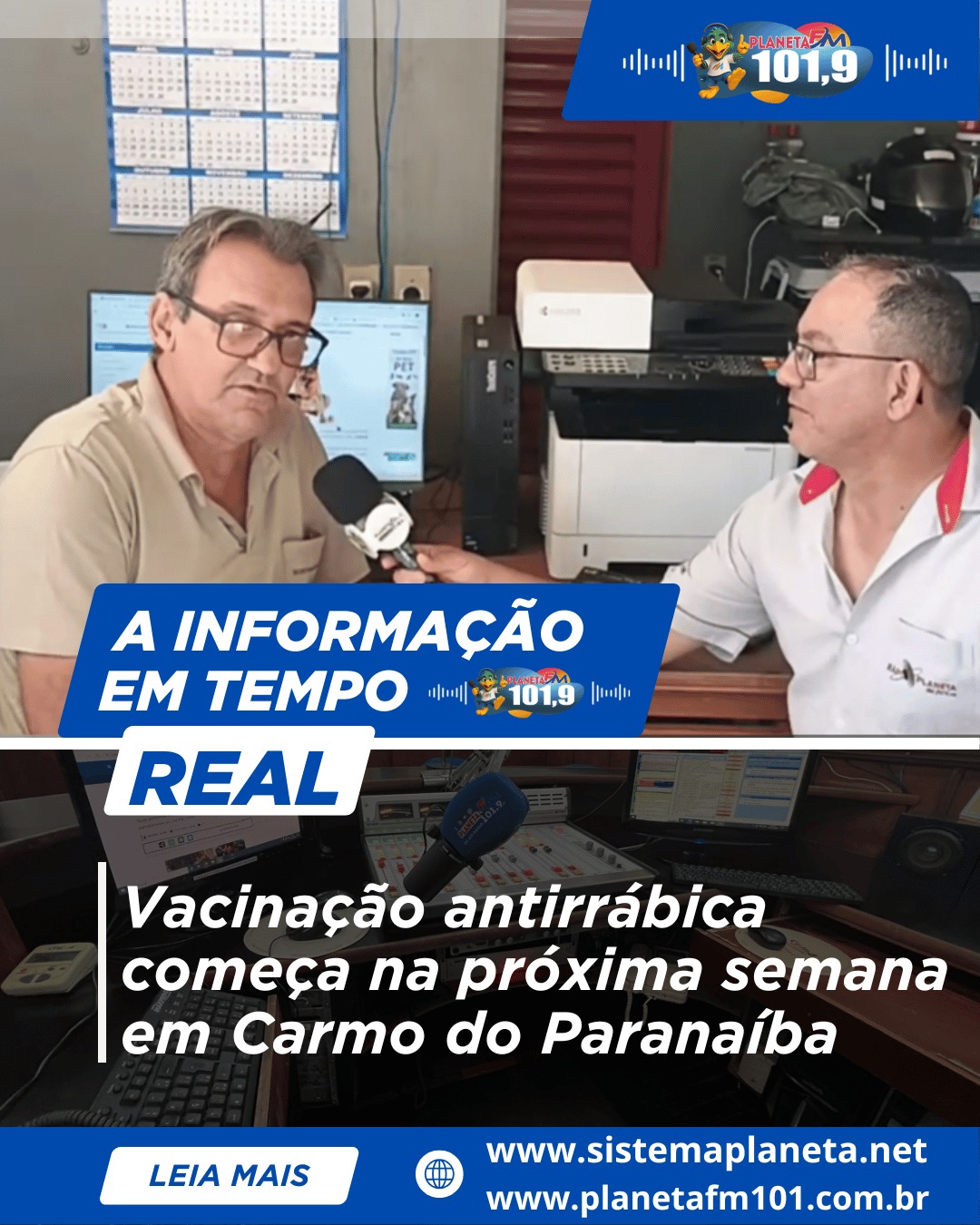 Vacinação antirrábica começa na próxima semana em Carmo do Paranaíba
