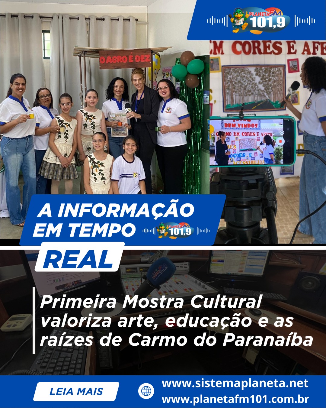 Primeira Mostra Cultural valoriza arte, educação e as raízes de Carmo do Paranaíba