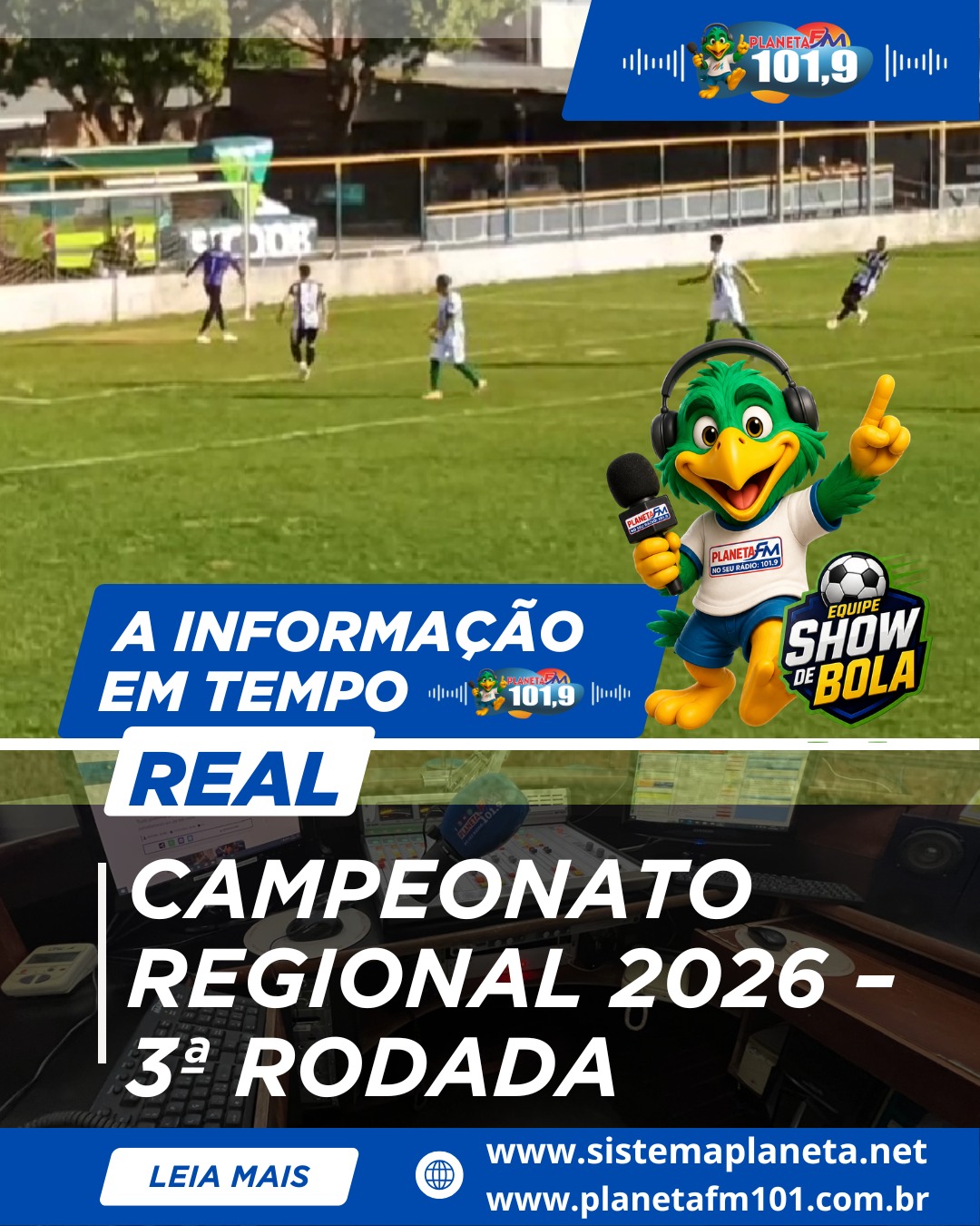 CAMPEONATO REGIONAL 2026 – 3ª RODADA