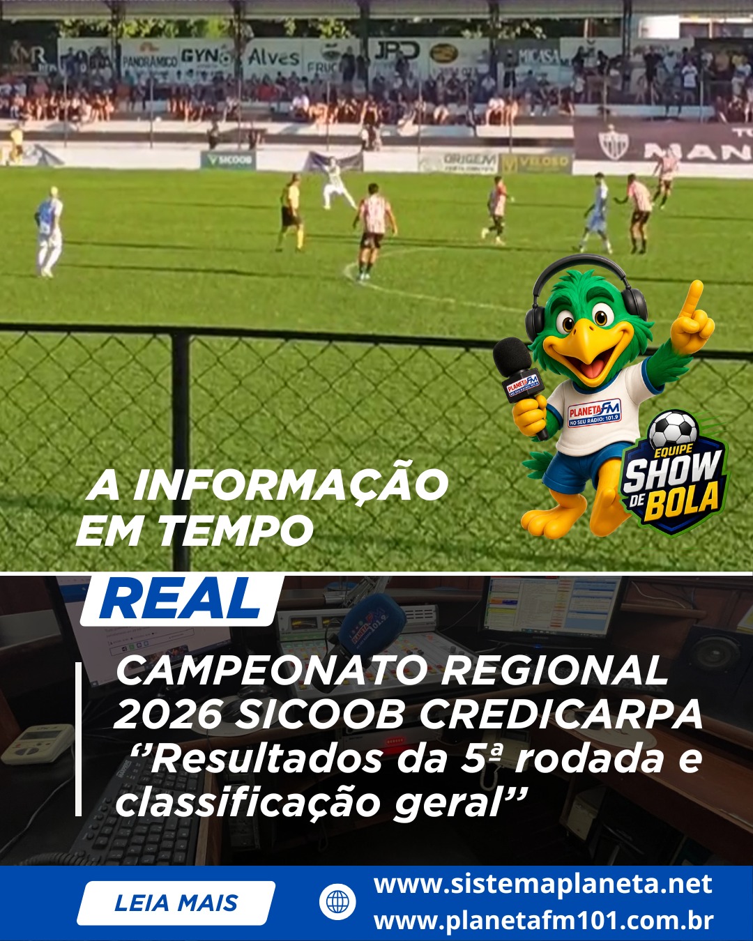 CAMPEONATO REGIONAL 2026 SICOOB CREDICARPA