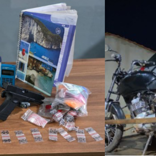 Ação policial em São Gotardo resulta na prisão de envolvidos em furto, receptação, tráfico de drogas e posse ilegal de arma
