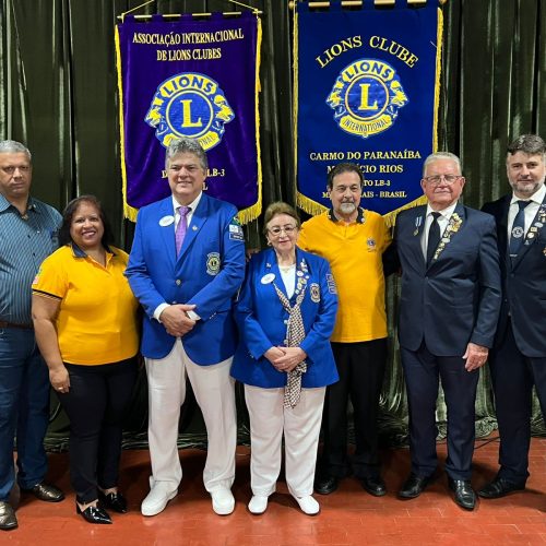 Governadora do Distrito LB3 realiza visita ao Lions Clube Maurício Rios em Carmo do Paranaíba
