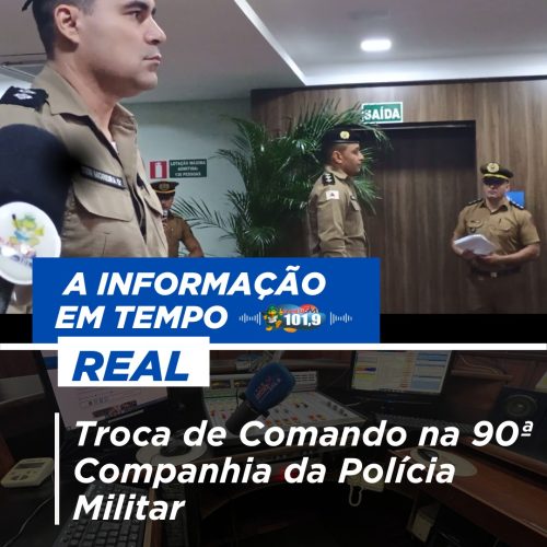 Troca de Comando na 90ª Companhia da Polícia Militar