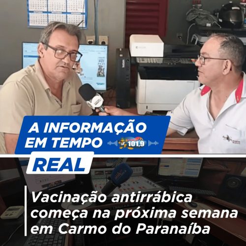 Vacinação antirrábica começa na próxima semana em Carmo do Paranaíba