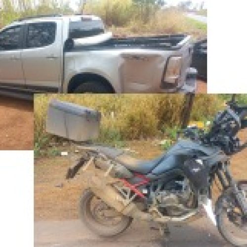 Colisão Lateral com Vítima é Registrada na MGC-354