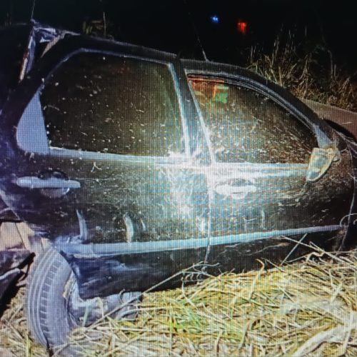 Motorista Embriagado Capota Veículo na MGC-354