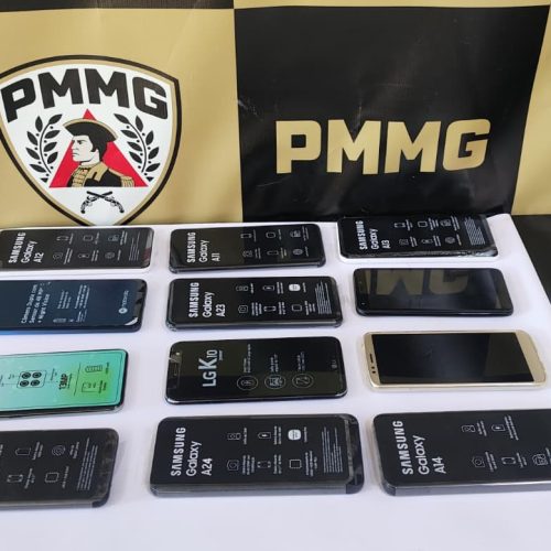 Polícia Militar prende dois suspeitos e recupera celulares furtados em tempo recorde