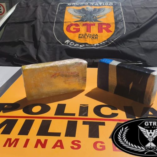Polícia Militar Rodoviária Apreende Mais de 2 Kg de Cocaína na BR-146, em Patos de Minas