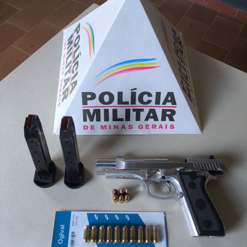 Homem é Preso por Ameaçar Companheira com Arma de Fogo em Carmo do Paranaíba