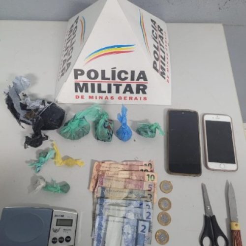 Jovem de 19 Anos é Preso por Tráfico de Drogas e Corrupção de Menores em Patos de Minas