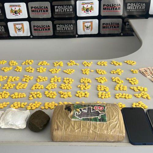Ação da Polícia Militar Rodoviária resulta em prisão por tráfico de drogas na MGC-462