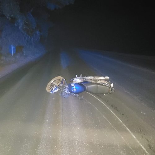 Acidente na MGC-354: Homem Fica Ferido Após Queda de Motocicleta