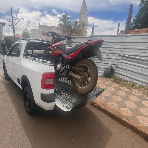 Polícia Militar Recupera Motocicleta Furtada e Prende Autor em São Gotardo