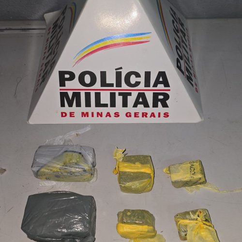 Polícia Militar Apreende Tabletes de Maconha e Prende Suspeito em Patos de Minas