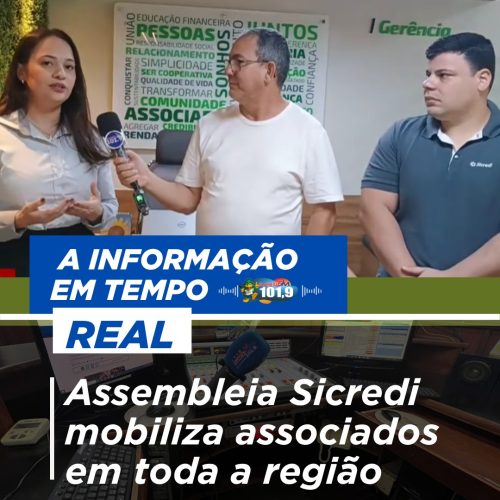 Assembleia Sicredi mobiliza associados em toda a região